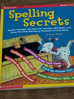 Karen Kellaher - Spelling Secrets grades 2-4 paperback workbook
